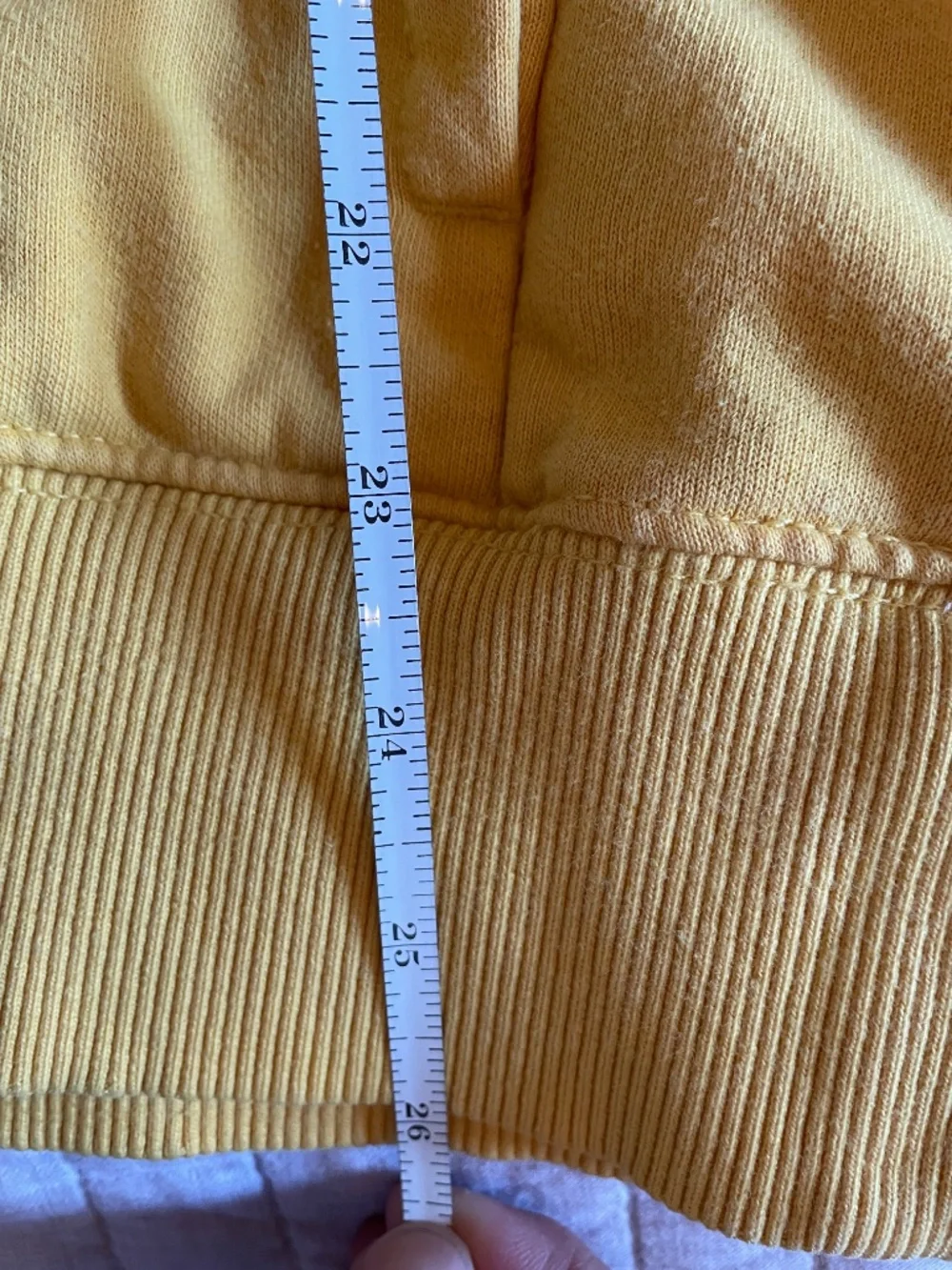 Yellow North Face Hoodie